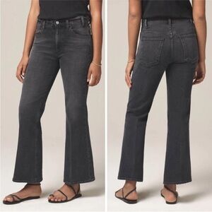 Citizens Of Humanity Amelia Vintage Flare Black Jeans Size 26 neutral Classic